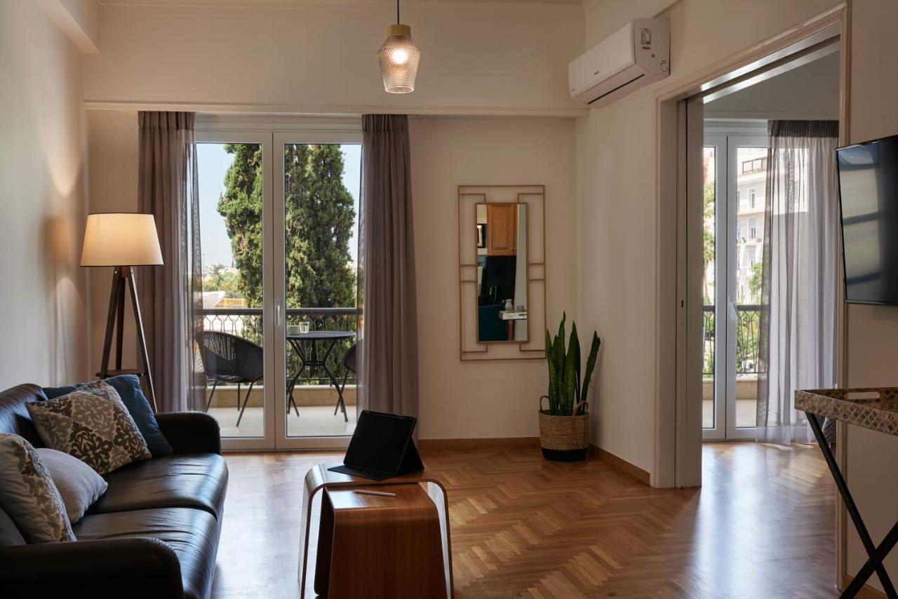Chic One Bd Apartment With Hilton View Афіни Екстер'єр фото